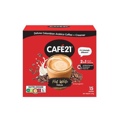 cafe21新加坡进口澳白加浓二合一