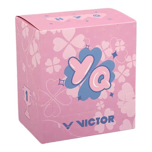 VICTOR威克多羽毛球周边黄雅琼系列发卡套装8个装分装PG4027HYQ