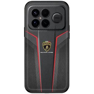 红米k70版兰博基尼限定版手机壳k70pro版跑车皮纹软壳k70ultra全包素皮定制跑车秒变新款