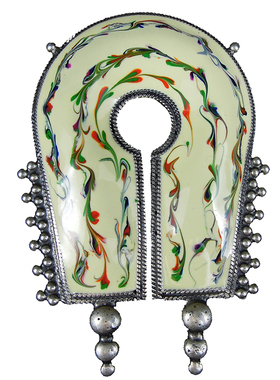 印度部落手工925银波西米亚吊坠