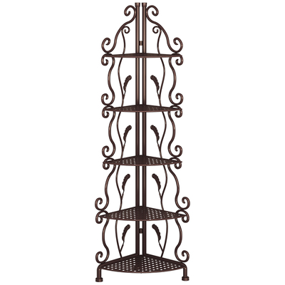 卫生间置物架浴室三角落地式厕所洗手间收纳架子神器马桶转角储物