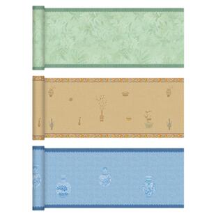 景阳阁蜡染砑光微喷书法长卷书法绿色作品纸仿宋锦纸篆隶楷书书法作品纸古风无格印花长卷加厚小楷书法作品纸