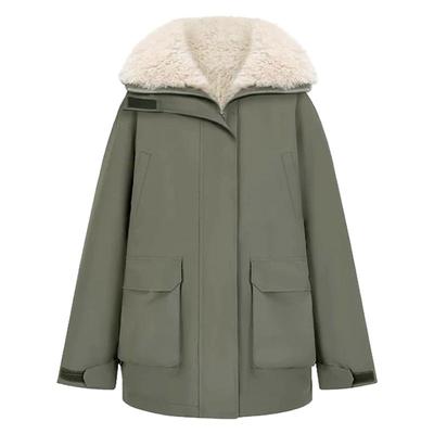 现货/爆款赵露思同款羊羔毛外套