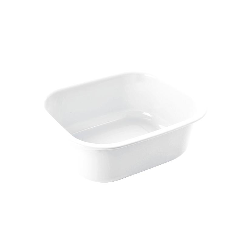 日本JSK长方形厨房水槽洗碗盆加厚食品级塑料洗脸盆洗菜盆果蔬盆
