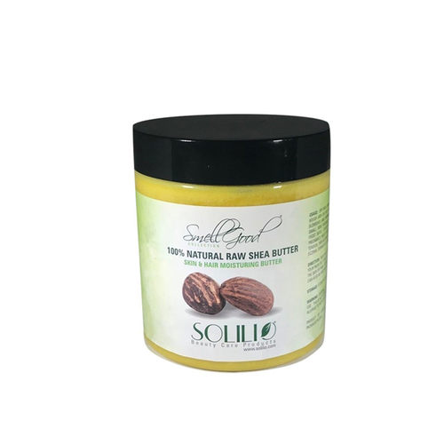 SOLOLIO非洲加纳乳木果油金黄乳木果脂Raw Shea Butter 450g