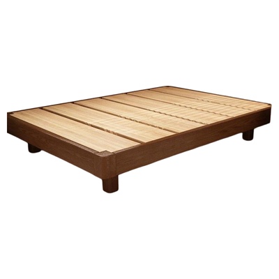 实木床架子无床头1米5中古风床