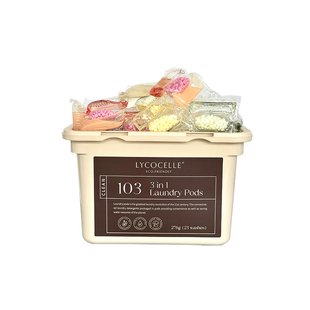 绽家叶蓝桉精油洗衣凝珠留香珠三合一香味持久除菌除螨洗衣液