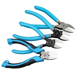 上匠工具水口钳6寸水口剪钳5寸塑料钳子电子钳 电工斜口钳 日本式