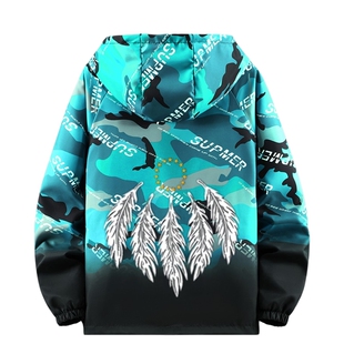 青少年外套男2026新款春秋款初中生男孩大童春季夹克薄款学生上衣