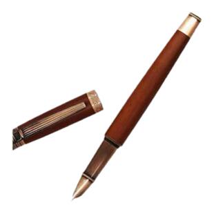 【双11】扬子鳄996红森+黑檀两支钢笔送墨水1笔尖2墨囊40书法纸50