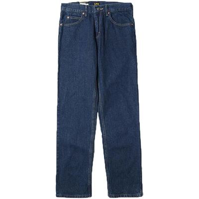 Lee李拉链长裤秋冬休闲牛仔裤