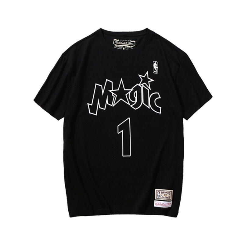 Mitchell&Ness MN 麦迪/卡特/艾弗森/库里/詹姆斯/皮蓬 棉短袖T恤