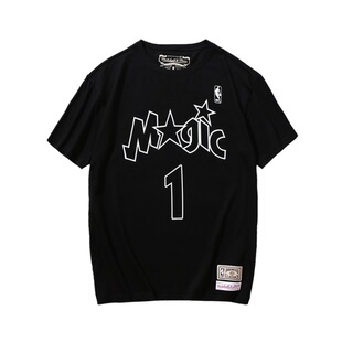 Mitchell&Ness MN 麦迪/卡特/艾弗森/库里/詹姆斯/皮蓬 棉短袖T恤