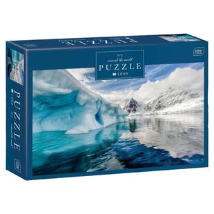 新款包邮 Interdruk波兰进口益智风景拼图1000片环游世界之冰川