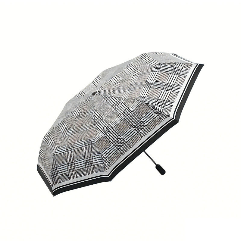 天堂伞轻奢自动遮阳伞太阳伞防晒防紫外线超轻晴雨伞女三折叠便携