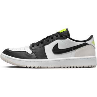 耐克乔丹男子平底AJ1板鞋春季缓震抓地高尔夫球鞋JORDAN DD9315