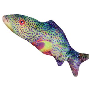 仿真跳跳鱼玩具会跑跳动的摇摆鱼小丑鱼男孩儿童宝宝电动鲫鱼模型