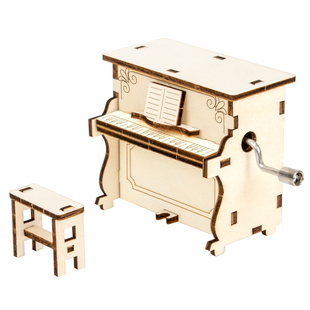 科学小实验手摇钢琴发声手工材料包小学生DIY创意发明科技小制作