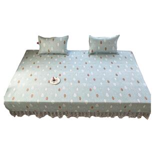 农村土炕床盖单件新款四季通用轻奢榻榻米床单绗缝床罩加棉大炕盖