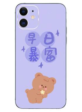13后膜防指纹磨砂背膜彩膜