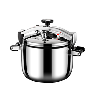 不锈钢防爆高压锅商用大容量特大号燃气电磁炉通用食堂家用压力锅