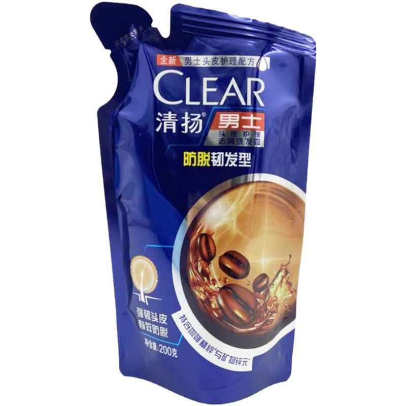 袋装洗发水樱花发质去屑洗发露护理头皮清透补充装小样去油沐浴露