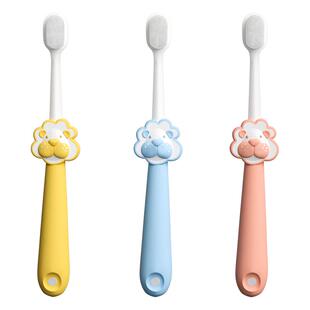 儿童牙刷软毛宝宝0-1-2-3到6一12岁半以上小孩婴儿牙膏婴幼儿乳牙