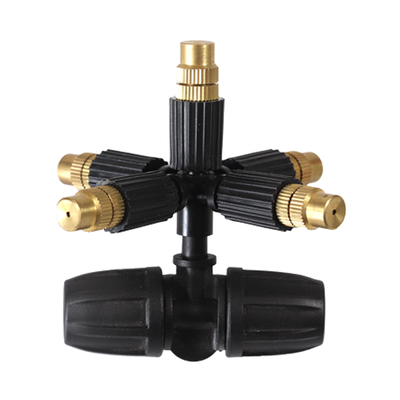 加长地插三通雾化折射喷头