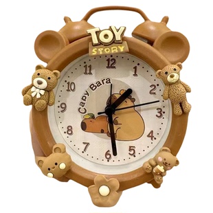 学生闹钟起床神器办公室儿童卡通桌面时钟家用闹铃台钟机械闹钟