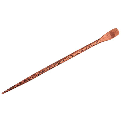 山百集手工紫铜茶针茶拨茶匙茶具