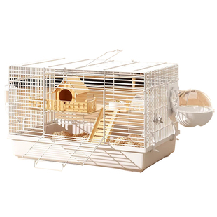 洁西金丝熊仓鼠笼子便宜大的超大别墅豪华47基础专用大空间防越狱