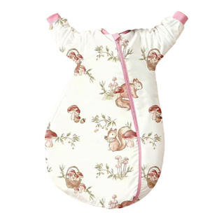 [暖姜]婴儿睡袋春秋冬款加厚恒温新生儿宝宝一体防踢被四季通用