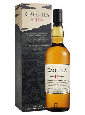 Caoil Ila 卡尔里拉12年750ML 单一麦芽苏格兰威士忌进口洋酒正品