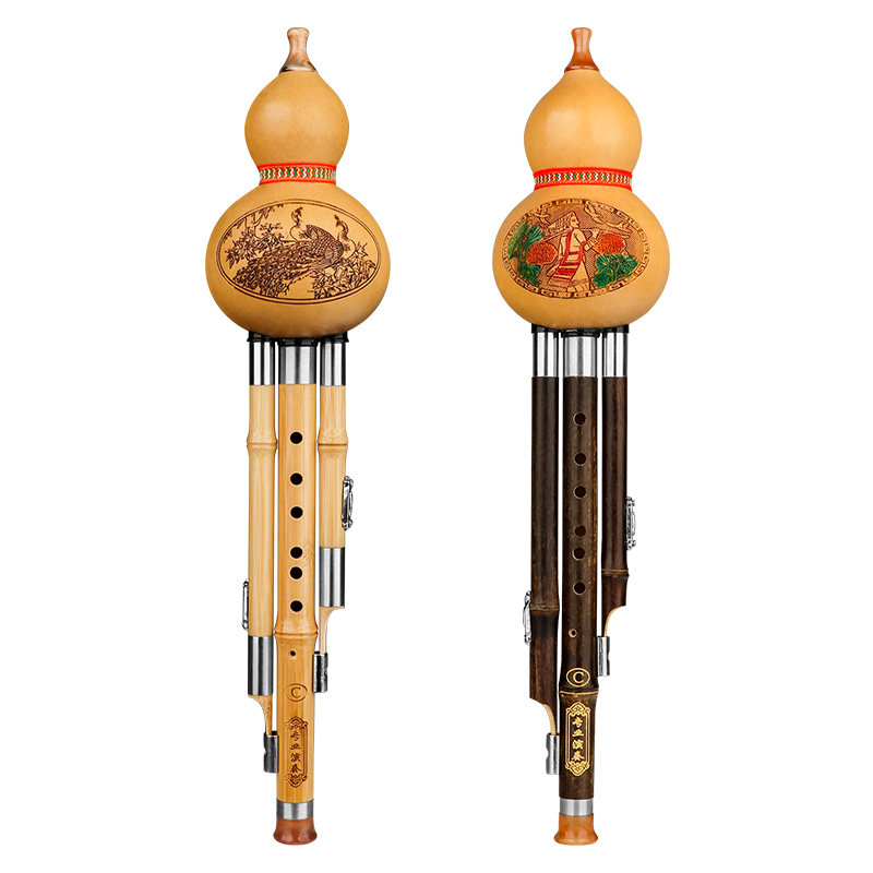 葫芦丝乐器小学生专用C调8孔旗配件大全八孔专业演奏型胡芦丝舰店