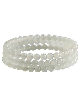 天然正品和田玉手串女款本命年