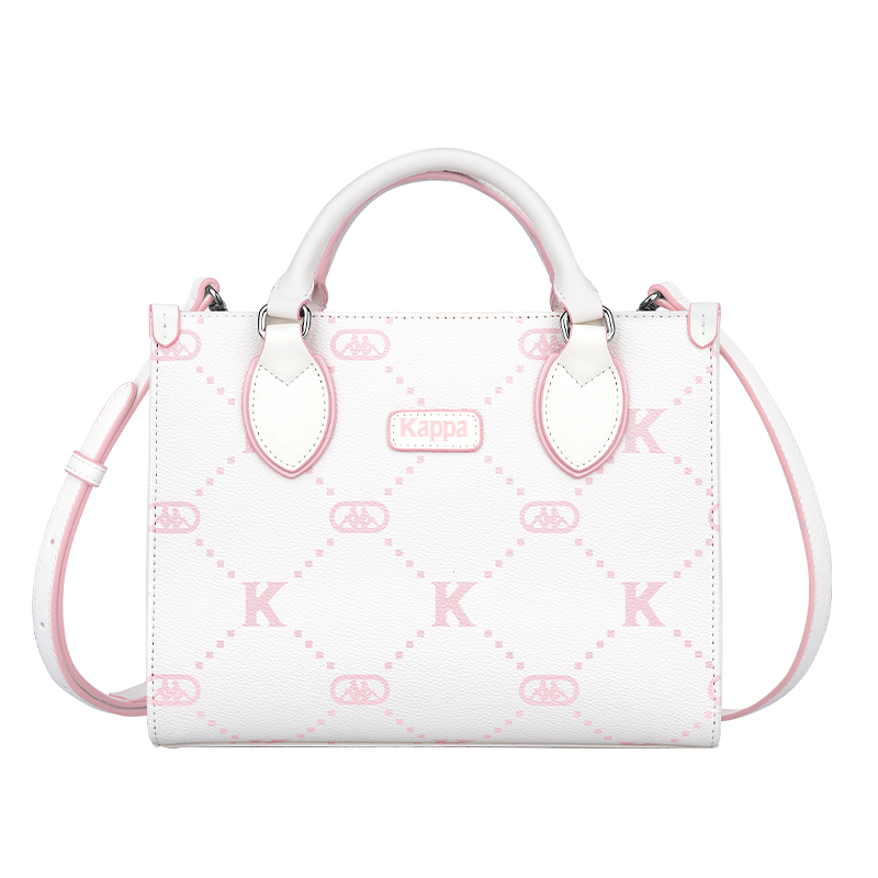 Kappa卡帕 2025新款托特包女大容量时尚单肩斜挎包老花通勤手提包