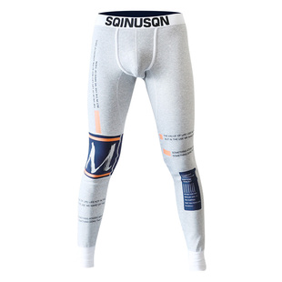 新款秋裤男保暖裤加绒加厚冬季棉毛裤男士打底裤线裤个性青年衬裤