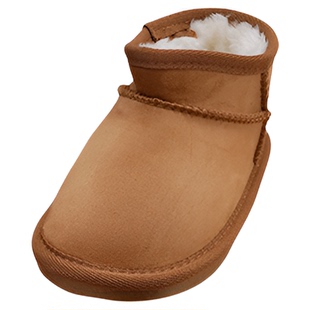 【吉杰推荐】TOPSTAR官方儿童雪地靴加绒女童软底男童保暖宝宝靴