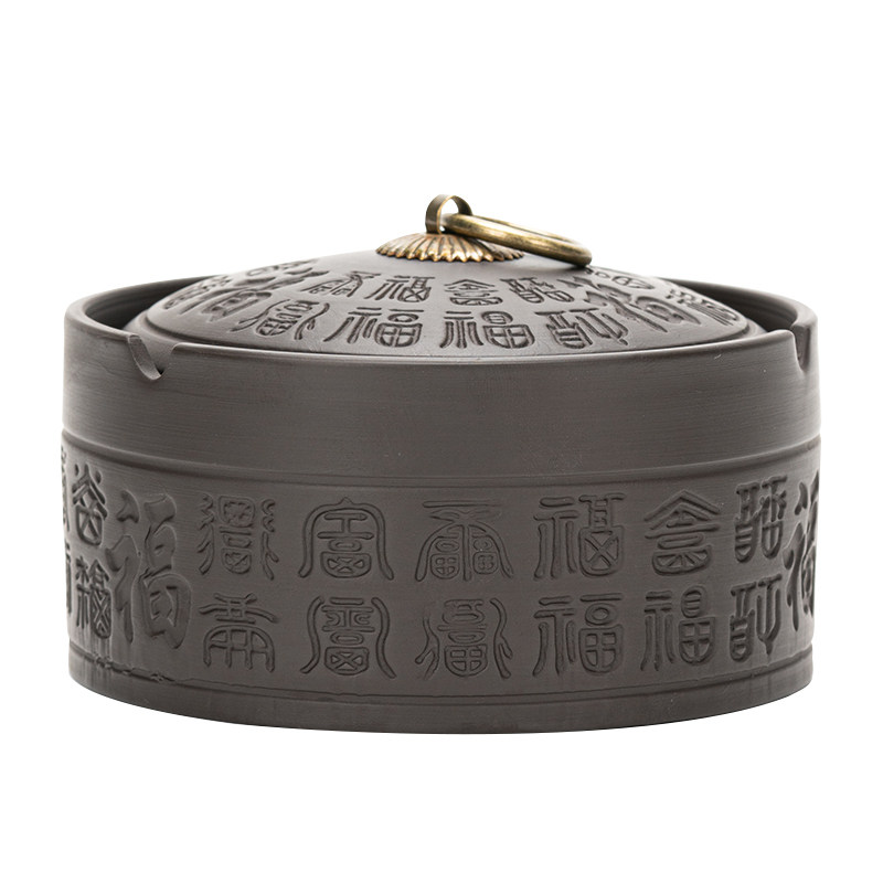 清仓立减高档大号紫砂烟灰缸烟缸