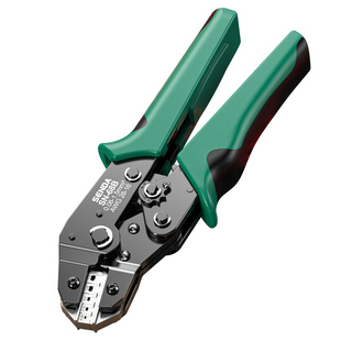 端子压线钳电工专用光伏铜鼻子多功能冷压接线端子压接钳夹线钳子