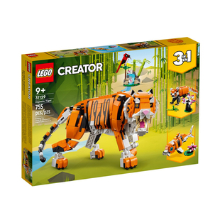 【自营】LEGO乐高31129威武的老虎创意百变3合1积木儿童玩具礼物