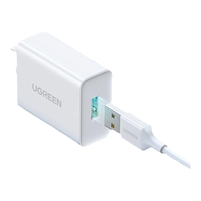 绿qc3.0充电器头安卓快18w