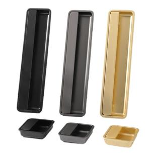 嵌入暗藏移门拉手简约隐形拉手柜门橱柜抽屉槽凹槽嵌入式内嵌暗扣