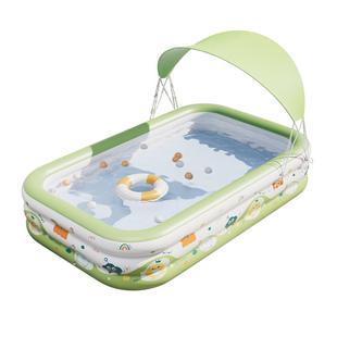 充气游泳池儿童家用加厚宝宝婴儿大型充气水池小孩家庭大人戏水池