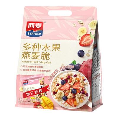 西麦燕麦脆谷物麦片拌酸奶代餐