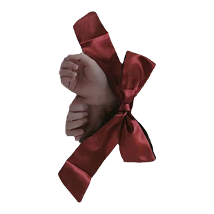 丝巾蒙眼丝带绸带成人黑色黑红眼罩手绑情趣女人遮眼布舞台道具