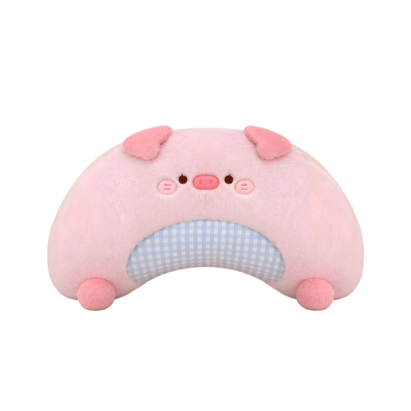 可爱小动物床头靠垫侧睡夹腿可拆