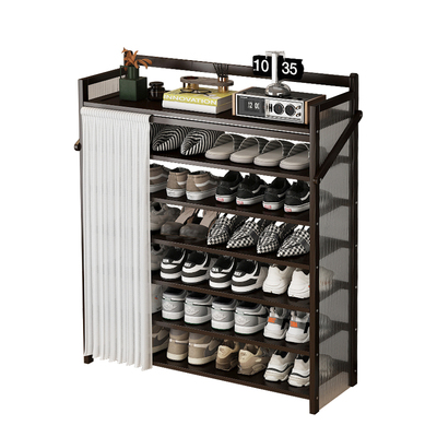 鞋柜家用门口简易折叠免安装鞋架