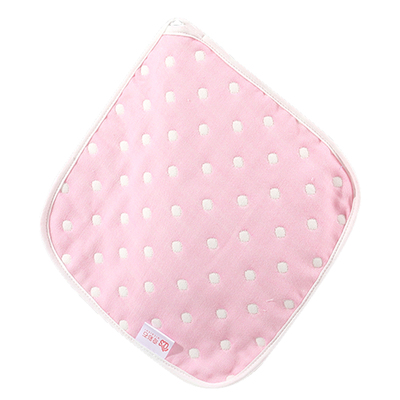 纯棉纱布柔软可挂式宝宝手帕方巾