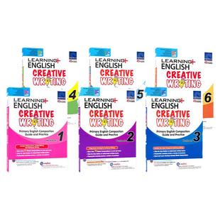 SAP Learning Creative Writing Workbook 1-6 学习系列1-6年级 英语创意写作训练题 新加坡英文原版进口图书 小学教辅 练习册